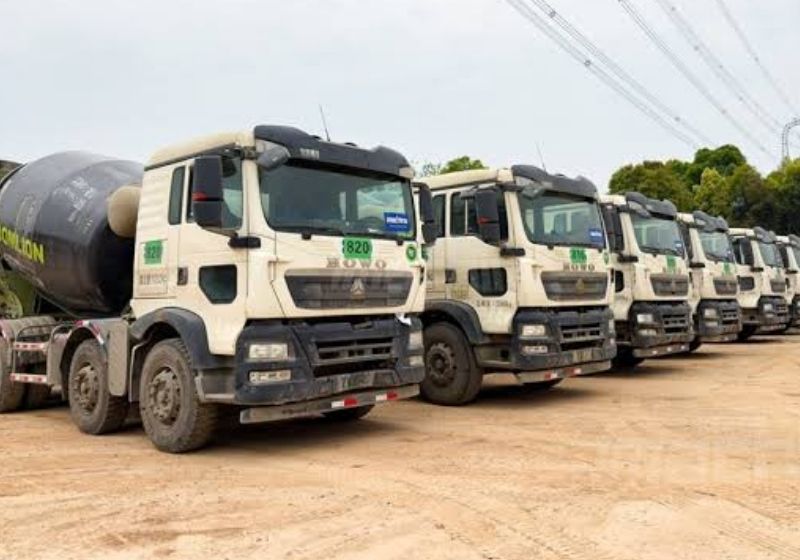 Mercedes 30T Concrete Mixer Fleet