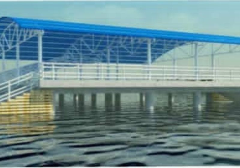 Construction of Jetty